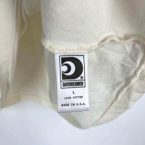 Daydreamer Poison Talk Dirty To Me Tour Tee Short Sleeve Large Cream - Picture 4 of 6